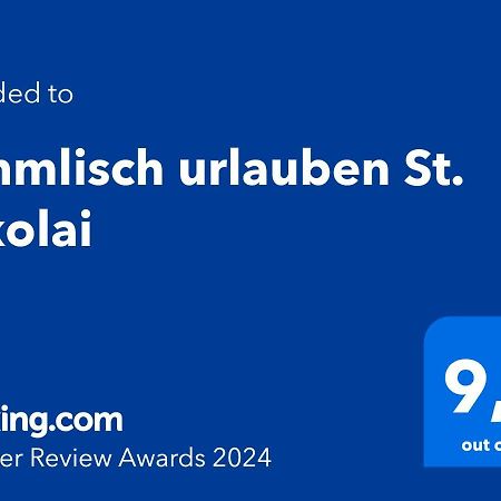 דירות Sankt Nikolai im Sölktal Himmlisch Urlauben St. Nikolai מראה חיצוני תמונה